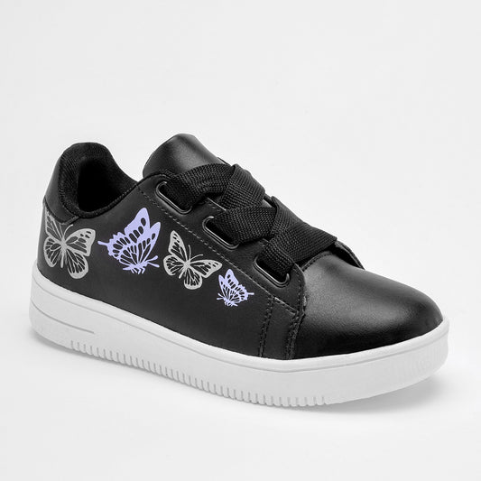 TENIS URBANO MUJER MORAMORA ARACELI NEGRO LILA GRIS