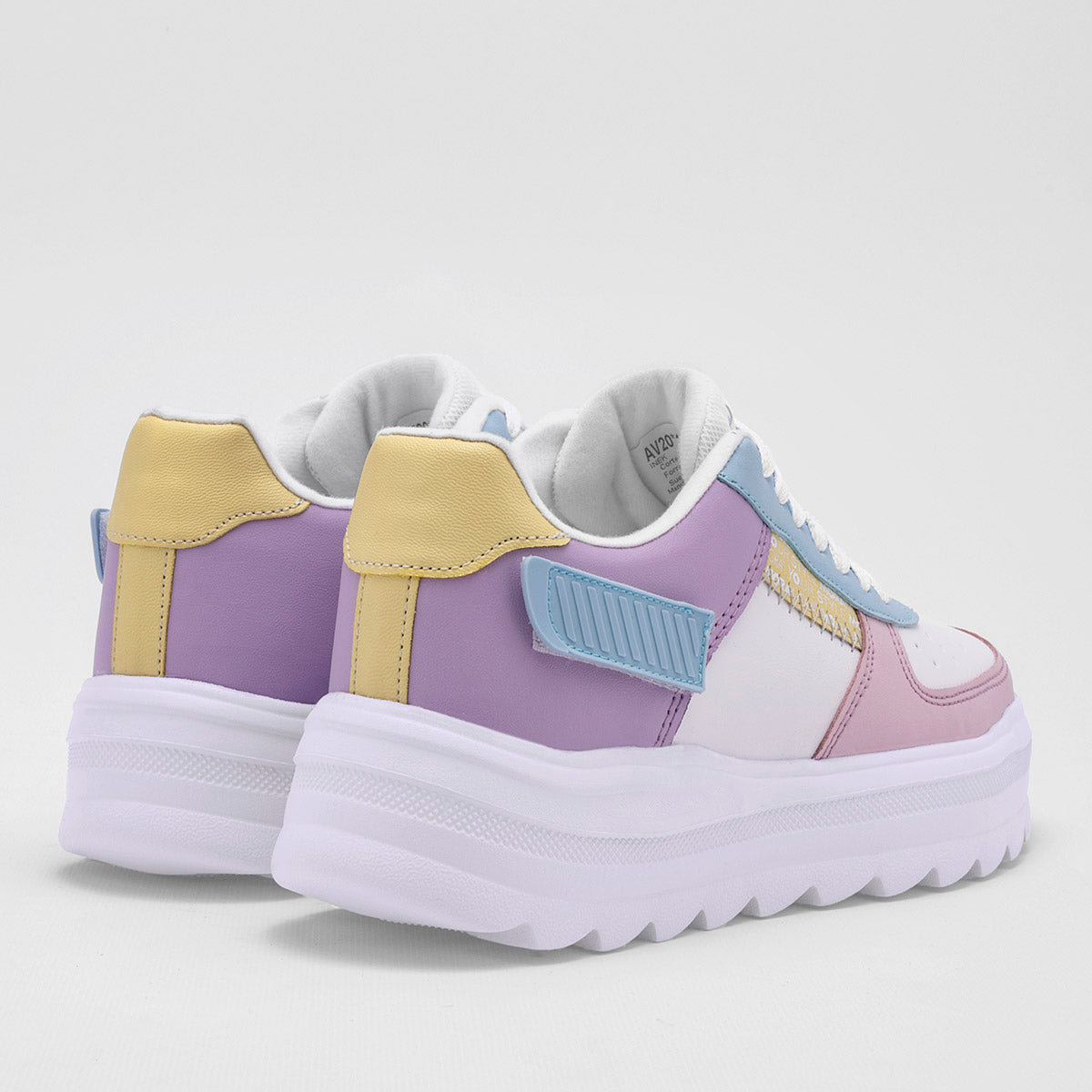 TENIS URBANO MUJER MORAMORA SAMARA BLANCO MULTICOLOR