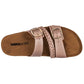 Sandalia De Piso Moramora 103865 Para Mujer Color Oro
