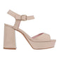 Zapatilla GRADUACION MUJER PIETRO ALESSANDRO 3200 BEIGE CHAROL