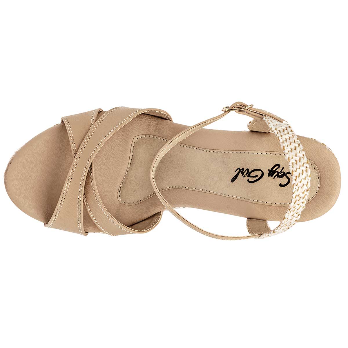 SANDALIA MUJER SEXY GIRL 1565 BEIGE