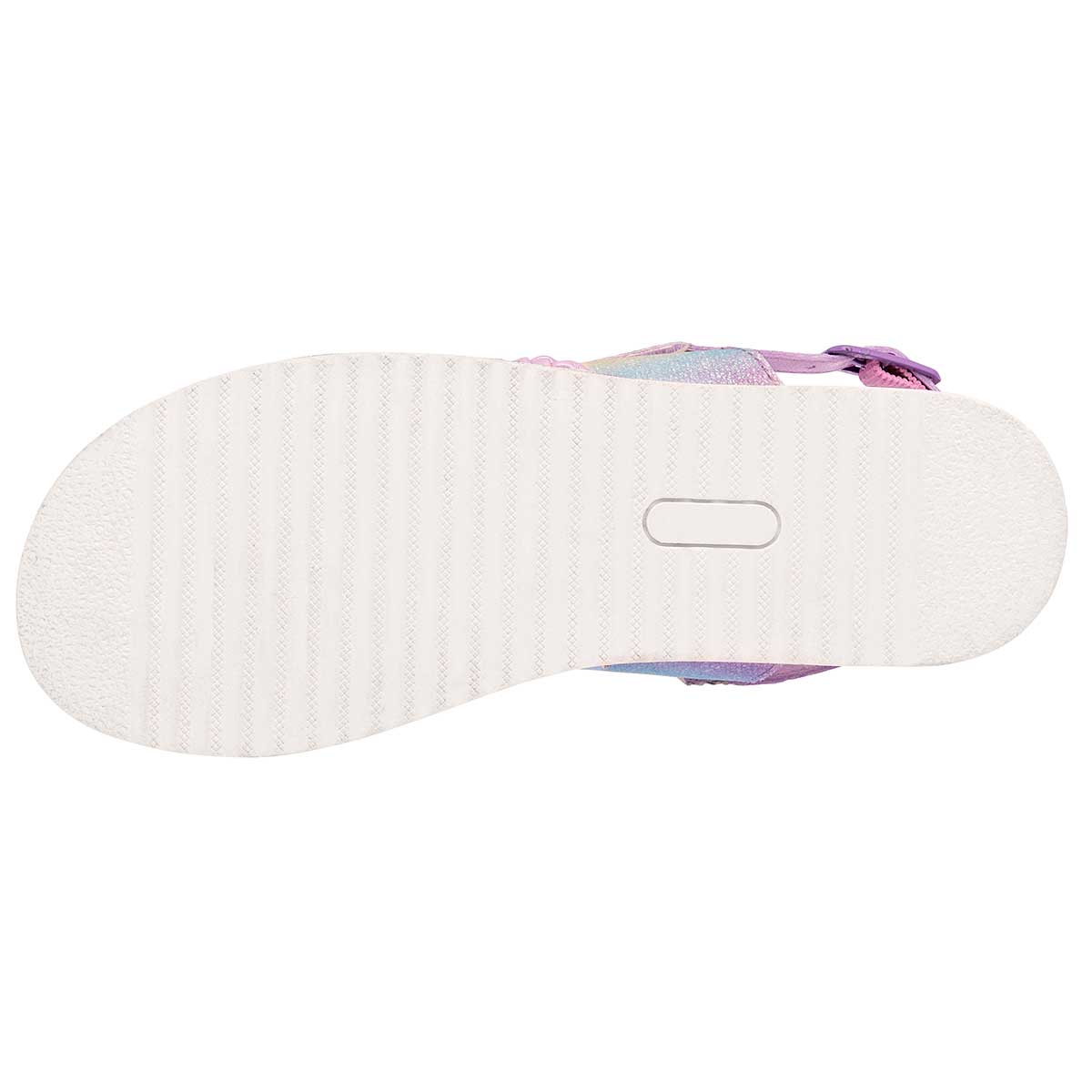 Sandalia Con Hebilla Tropicana 25213 Mujer Multicol