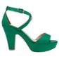 ZAPATO CASUAL MUJER PRAVIA 2468 VERDE