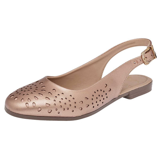 ZAPATO CASUAL MUJER IVI LOVE 6681 ORO ROSA