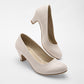 Zapatilla GRADUACION MUJER POPTOPS 2551 BLANCO NACARADO
