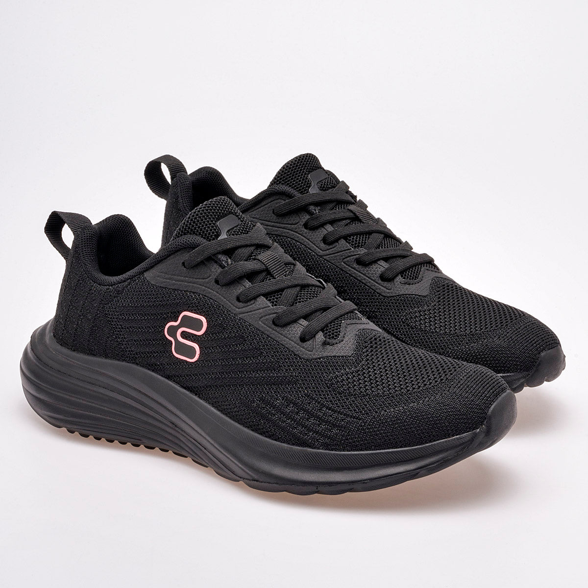 TENIS DEPORTIVO MUJER CHARLY 1059305008 NEGRO