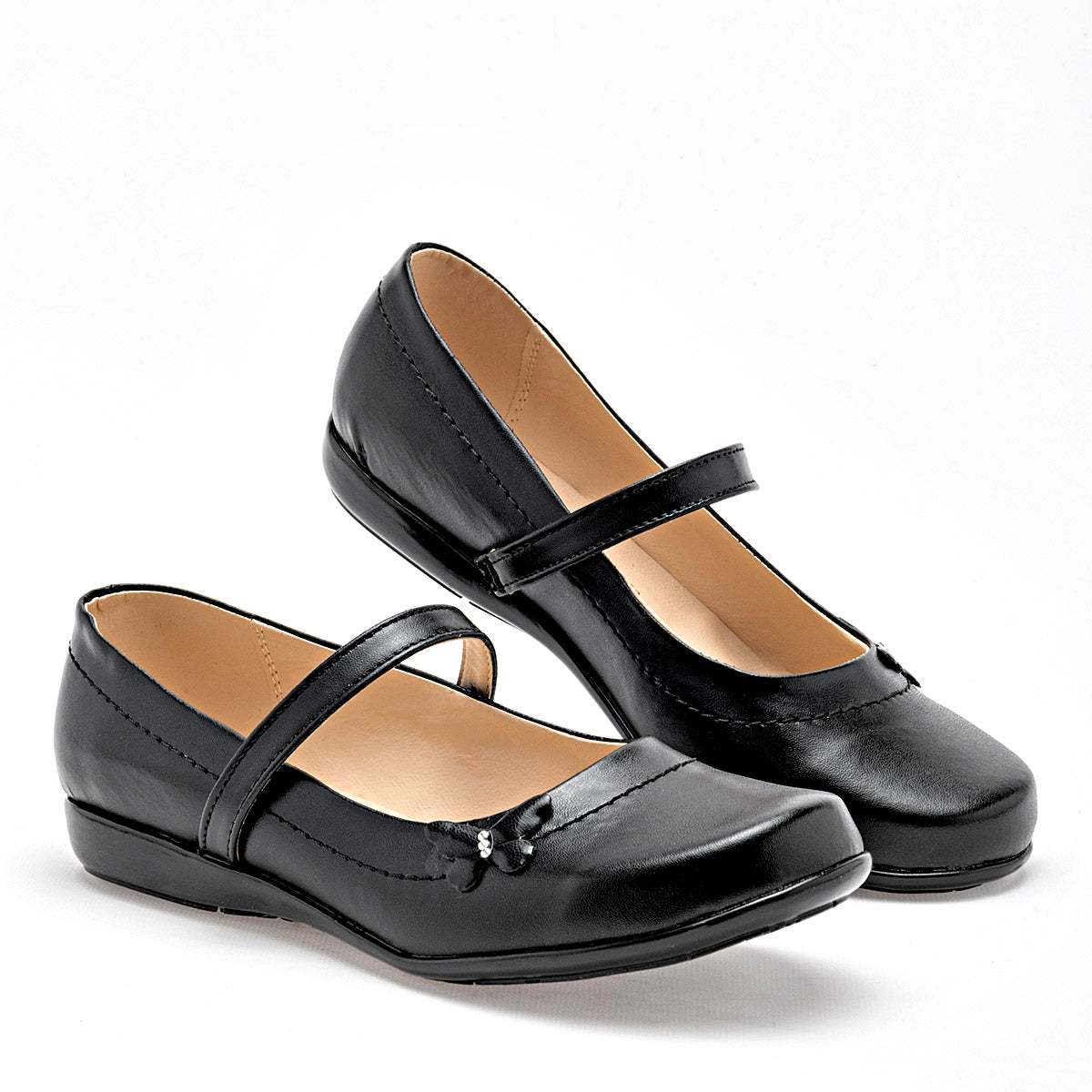 ZAPATO CASUAL NIÑA FRATTA P133 NEGRO