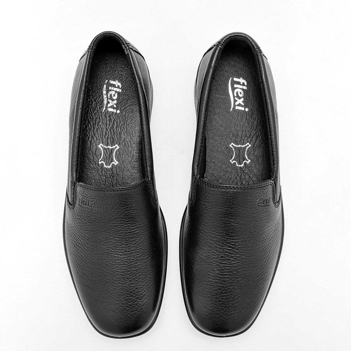 ZAPATO CONFORT MUJER FLEXI 124501 NEGRO