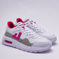 TENIS DEPORTIVO MUJER APOORT A5012 BLANCO GRIS FIUSHA