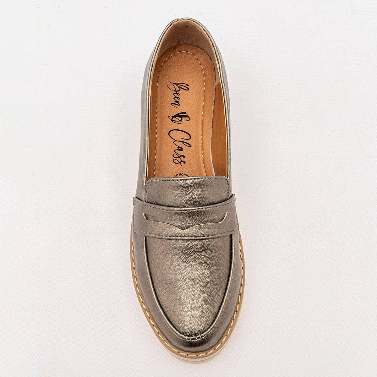 ZAPATO CASUAL MUJER BEEN CLASS 17620 GRIS