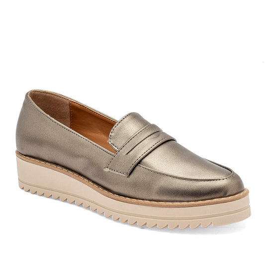 ZAPATO CASUAL MUJER BEEN CLASS 17620 GRIS