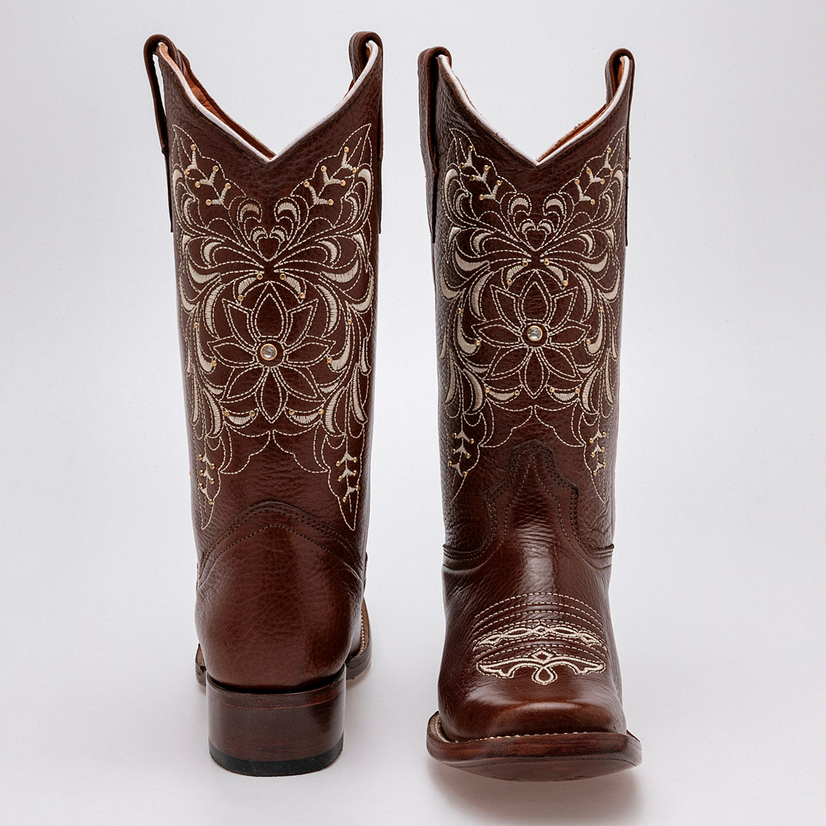 Bota vaquera Mujer marca Trankas Boots Café