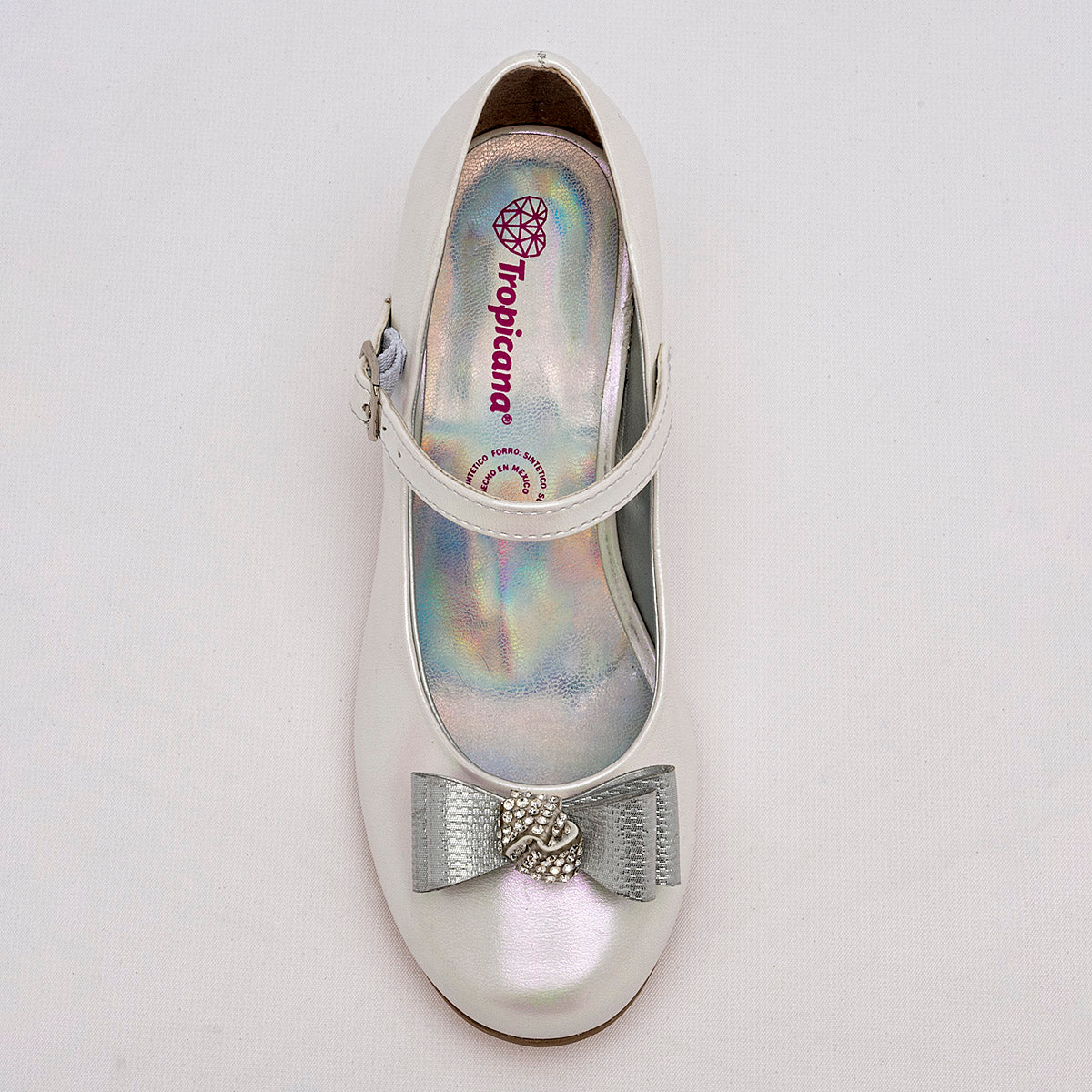 ZAPATO GRADUACION MUJER TROPICANA 941006 BLANCO TORNASOL