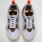 TENIS URBANO HOMBRE AMERICAN FIRE A69 BLANCO NEGRO OLIVO