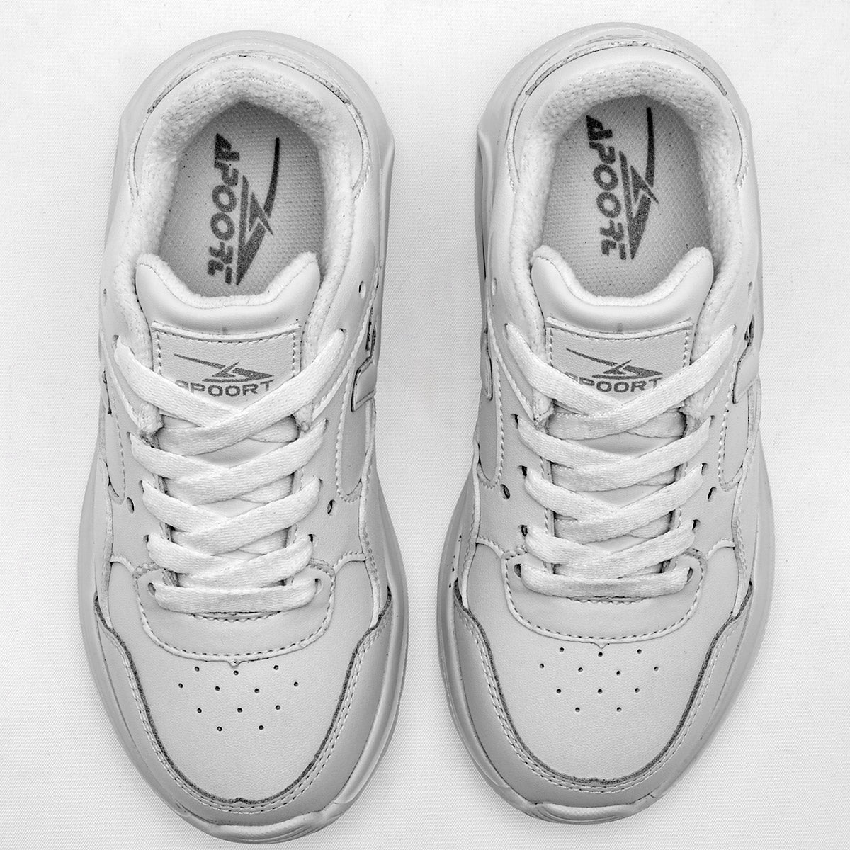 TENIS NIÑO DEPORTIVO APOORT A5012 BLANCO