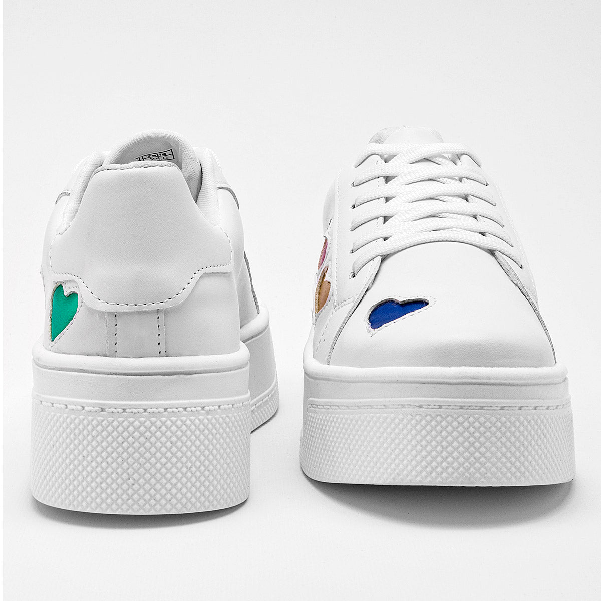 TENIS URBANO MUJER BEEN CLASS 17300 BLANCO MULTICOLOR