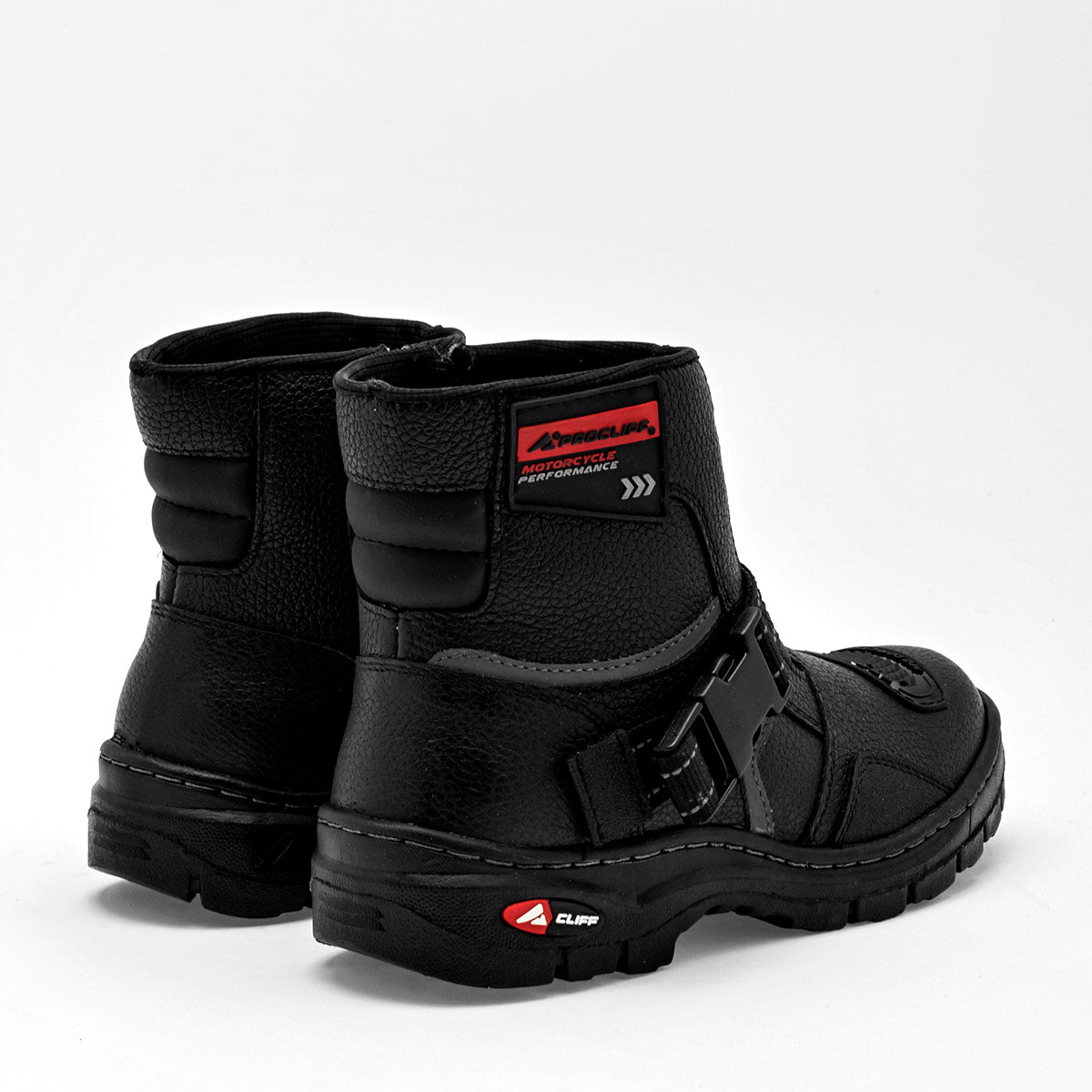 BOTA Y BOTIN HOMBRE CLIFF NEGRO PLATA