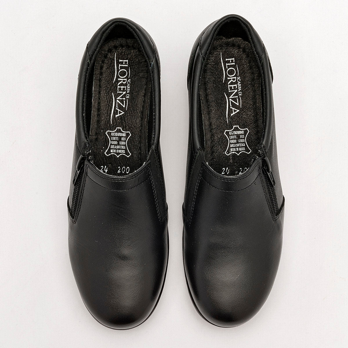 Mocasin Casual Florenza 200 Para Mujer Color Negro