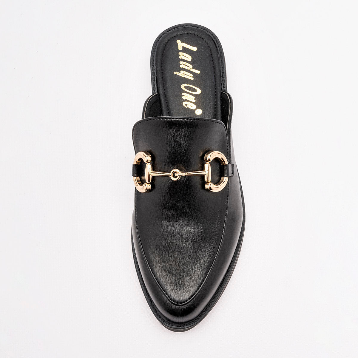 Zapato Sueco Lady One Sp1577 Para Mujer Color Negro