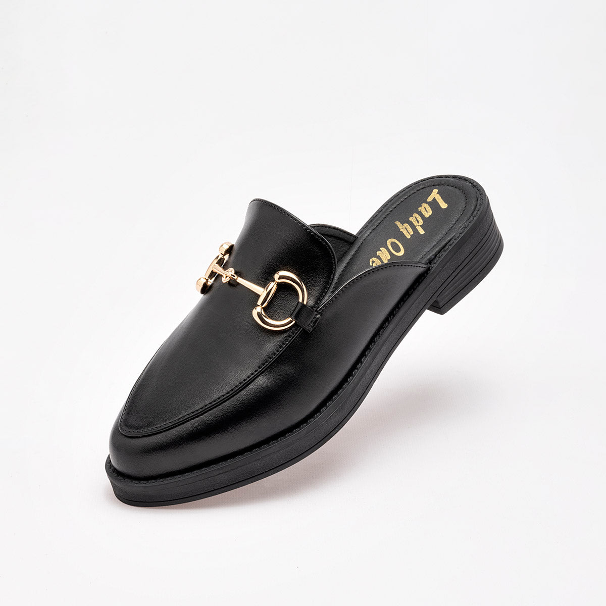 Zapato Sueco Lady One Sp1577 Para Mujer Color Negro