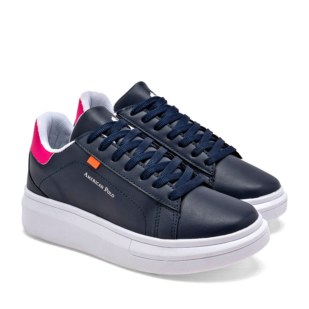 TENIS URBANO MUJER AMERICAN POLO BCL 2549 MARINO FIUSHA