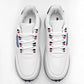 TENIS URBANO MUJER MORAMORA ROMA BLANCO MARINO ROJO