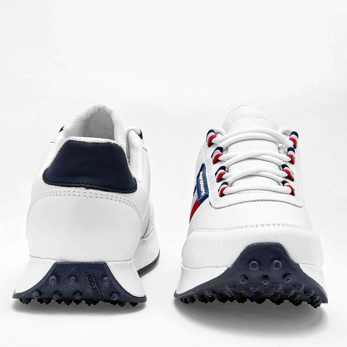 TENIS URBANO MUJER MORAMORA ROMA BLANCO MARINO ROJO