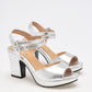 ZAPATO GRADUACION MUJER D'CRISTIAN 603 PLATA