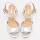 ZAPATO GRADUACION MUJER D'CRISTIAN 603 PLATA