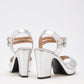 ZAPATO GRADUACION MUJER D'CRISTIAN 603 PLATA