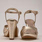 Zapatilla GRADUACION MUJER D'CRISTIAN 703 ORO