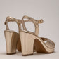 Zapatilla GRADUACION MUJER D'CRISTIAN 703 ORO
