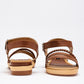 Sandalia Lambers & Sheeps 473 Para Mujer Color Cafe