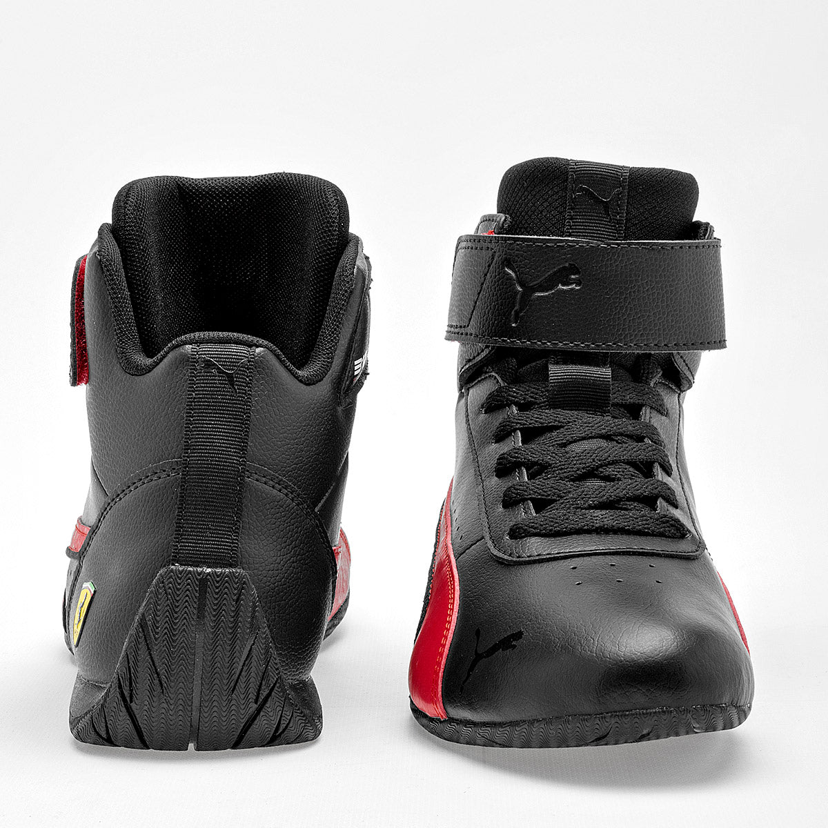 TENIS URBANO HOMBRE PUMA Ferrari Neo Cat Mid NEGRO ROJO
