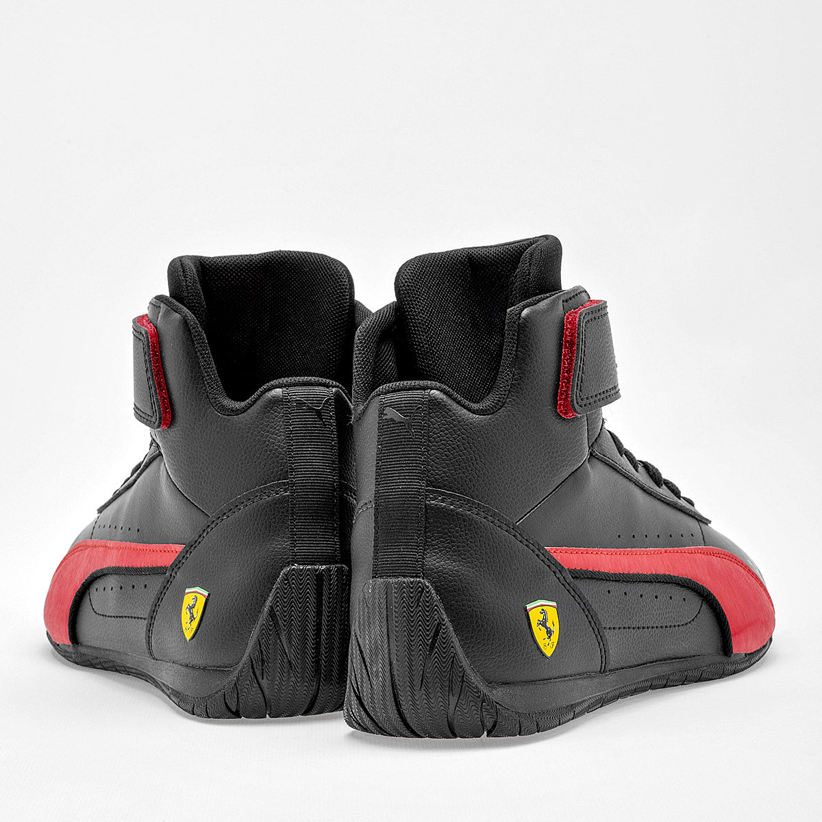 TENIS URBANO HOMBRE PUMA Ferrari Neo Cat Mid NEGRO ROJO