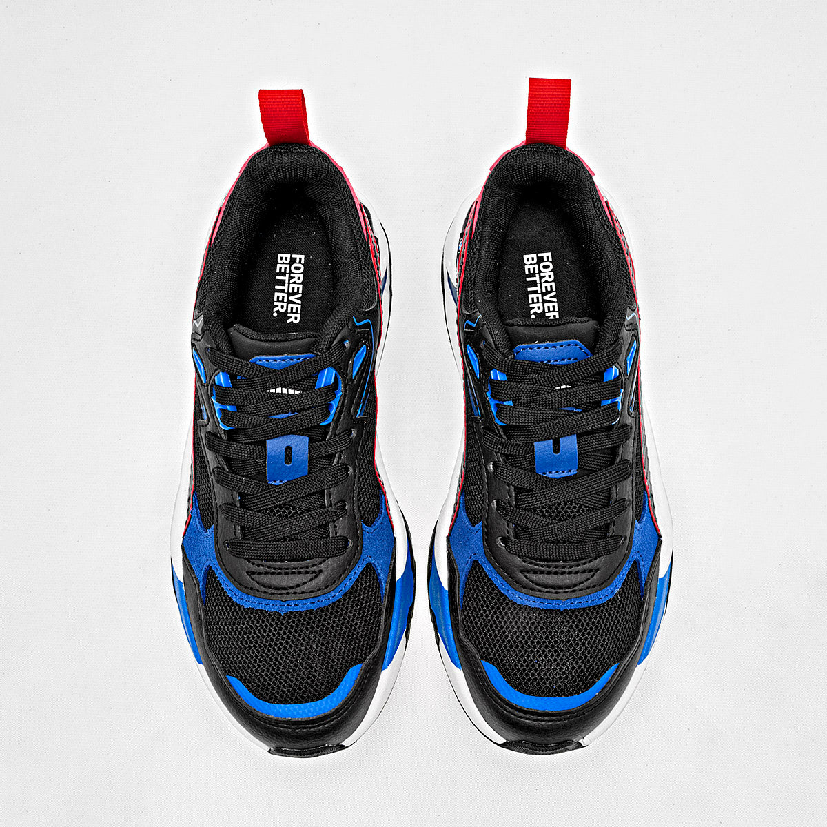 TENIS DEPORTIVO JOVEN PUMA BMW MMS Trinity Jr NEGRO REY ROJO