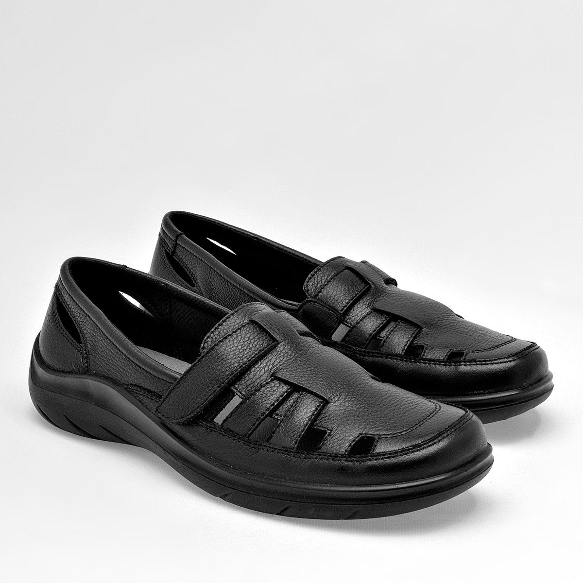 Sandalia Flexi 128702 Para Mujer Color Negro