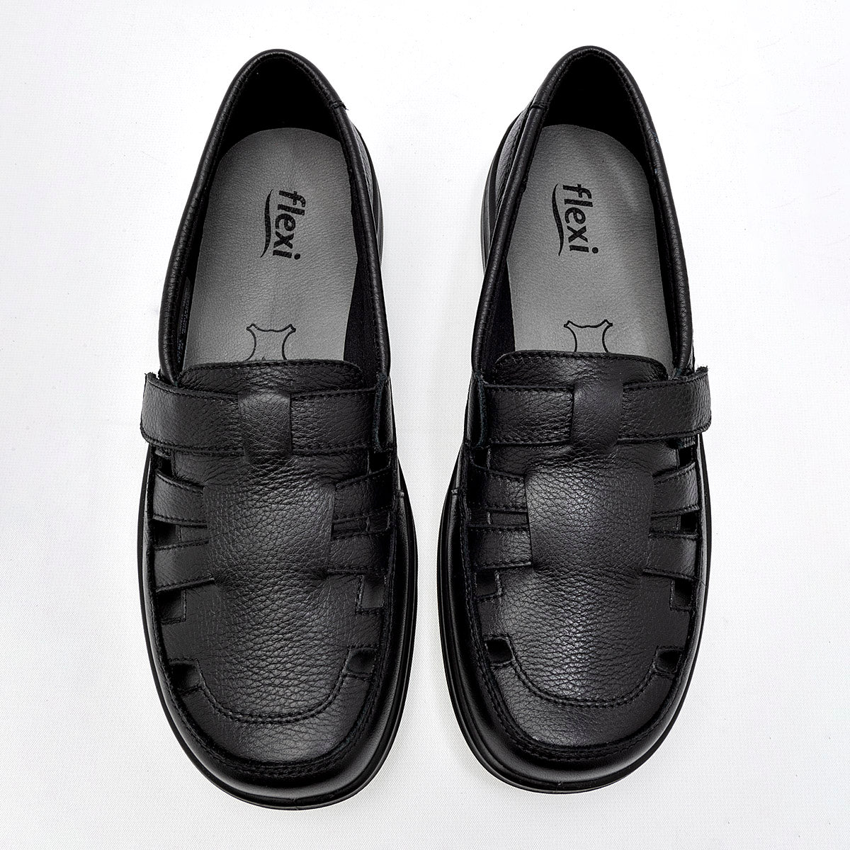 Sandalia Flexi 128702 Para Mujer Color Negro