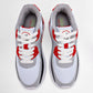 TENIS DEPORTIVO JUVENIL AMERICAN FIRE A78 NEGRO GRIS ROJO