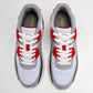 TENIS DEPORTIVO HOMBRE AMERICAN FIRE A78 NEGRO GRIS ROJO