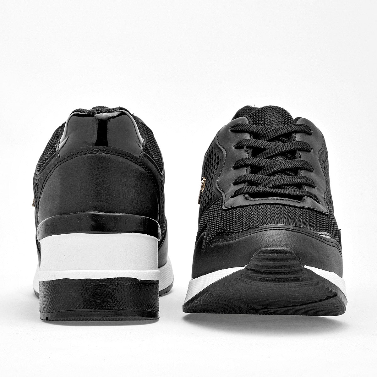 TENIS URBANO MUJER AMERICAN POLO BCL 2595 NEGRO
