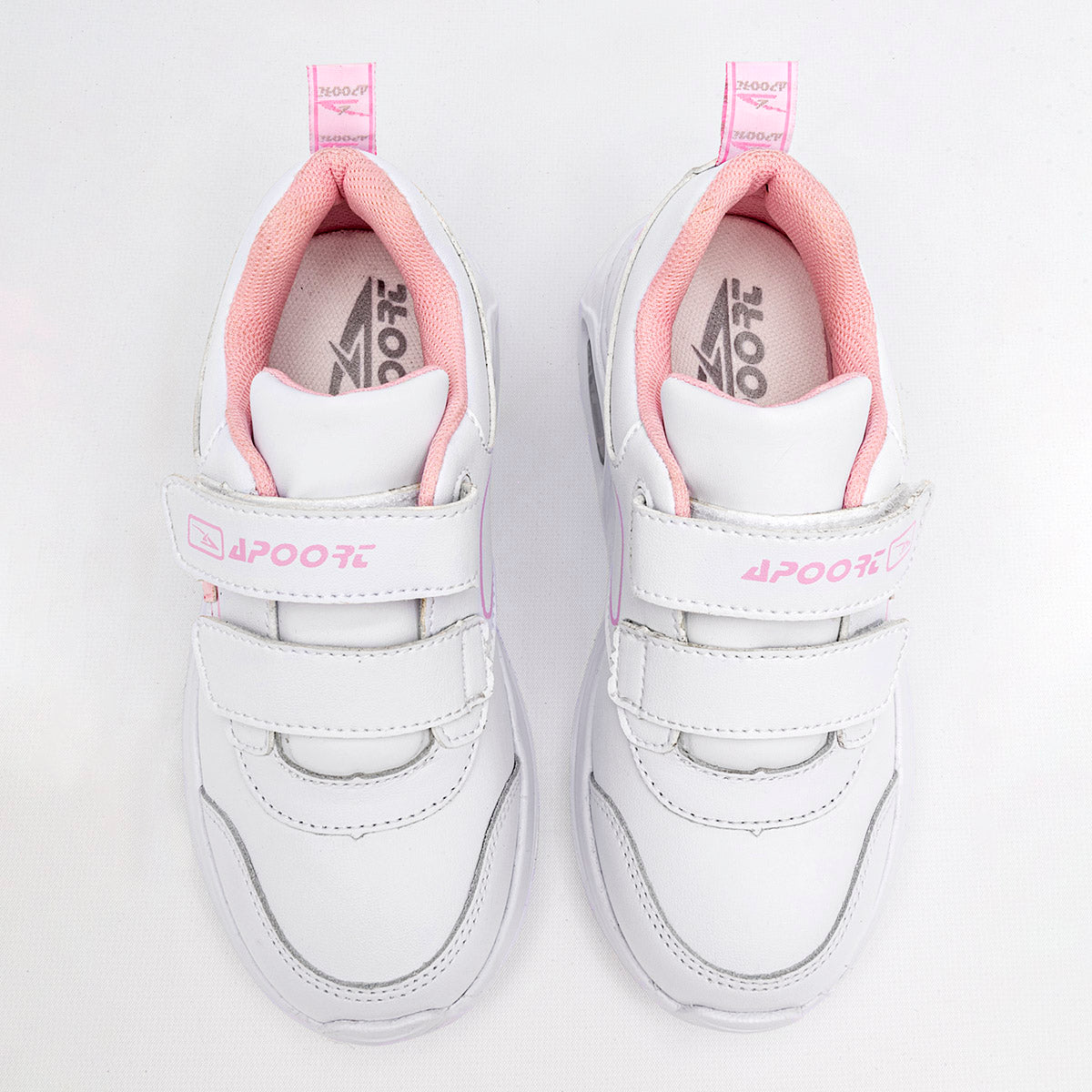 TENIS DEPORTIVO NIÑA APOORT D42 BLANCO ROSA