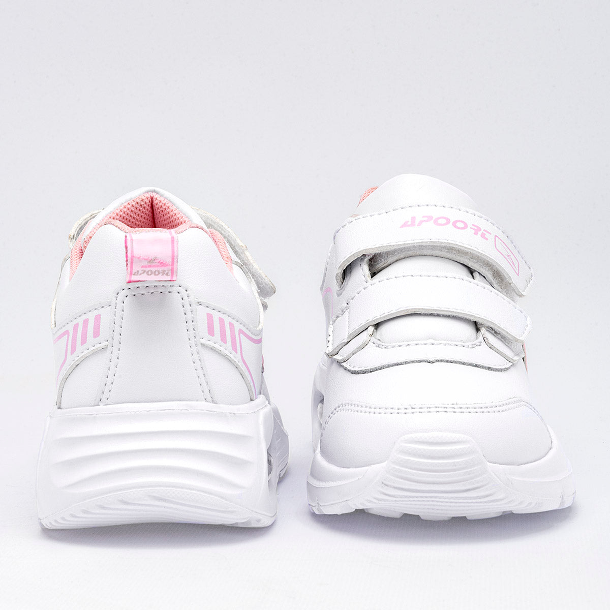 TENIS DEPORTIVO NIÑA APOORT D42 BLANCO ROSA
