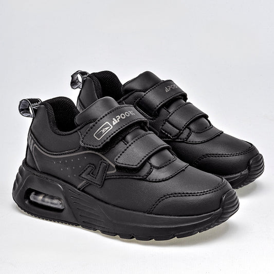 TENIS NIÑO DEPORTIVO APOORT D42 NEGRO