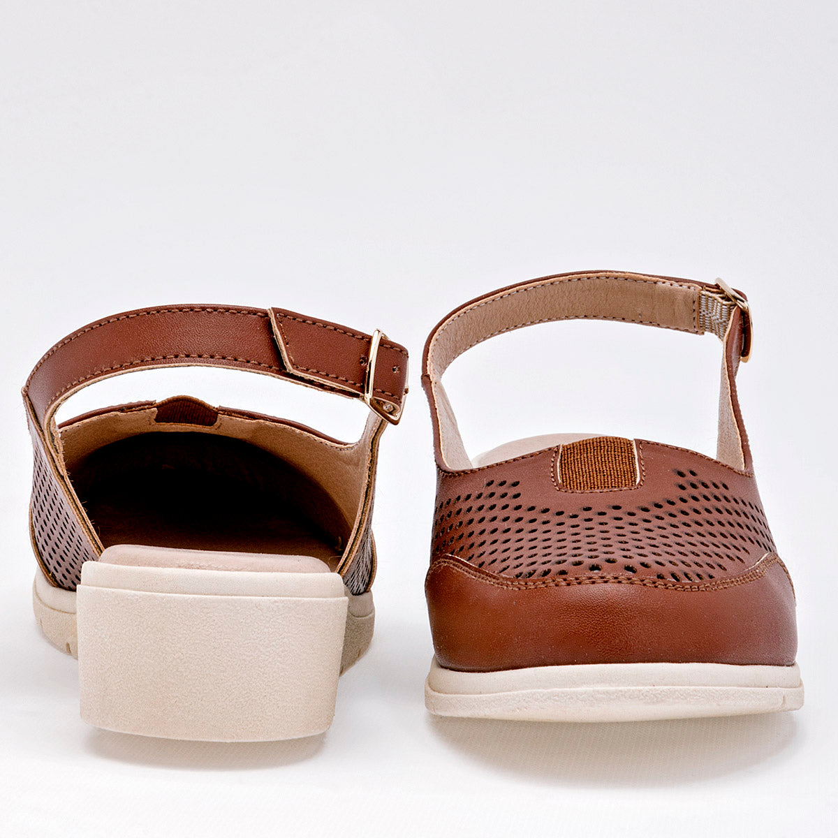 Sandalia Gilardi 600 Para Mujer Color Cafe