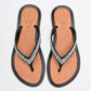 Sandalia H3 Sandalias B21 Para Mujer Color Negro