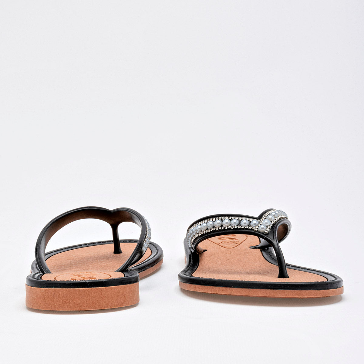 Sandalia H3 Sandalias B21 Para Mujer Color Negro