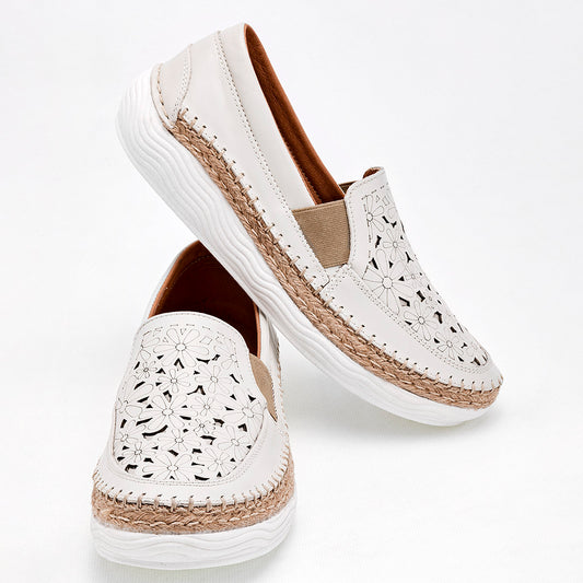 Zapato Casual Lobo Solo 5071b Para Mujer Color Beige