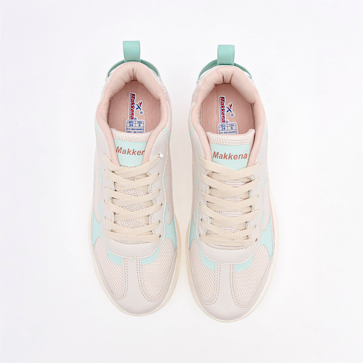 TENIS URBANO MUJER MAKKENA 5000 LATE VERDE