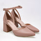 Zapatilla Con Pulsera Mary Cecy 2002 Mujer Color Rosa